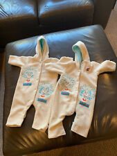 Dr. Seuss Thing 1 & Thing 2 warm one pieces by Bumkins 9-12 months (2 items)