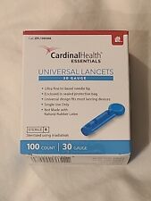 Cardinal Health Essentials 30 Gauge Universal Lancets 100 Ct Exp 8/2026 Or Later - Camarillo - US