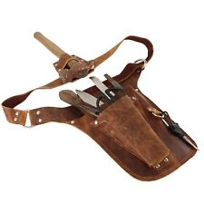 Women & Men, Leather Tool Belt Bag Gardener Farmer Tools - Construction Belt