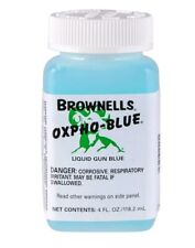 Brownell's Oxpho Blue Professional Grade LIQUID Cold Gun Blue Works Great! Save!