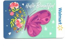 Walmart Hello Beautiful Butterfly Gift Card No $ Value Collectible FD-107283