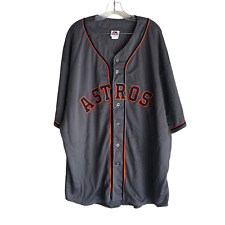 Houston Astros Men's Baseball Jersey Size 4X Big Majestic Brand Embroidered MLB