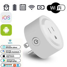 1/4pc Wifi Smart Plug Remote Control Socket Outlet Switch Alexa Echo Google Home - CN