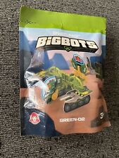 Wendy's 2021 Smart Links BigBots Green-02 Kid Meal Toy NIP 3+ Tank Machine Build - Pittston - US