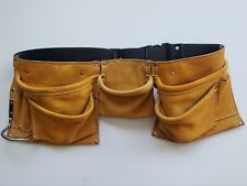 CLC Multi Pocket Suede Leather Construction Work Tool Belt Carpentry