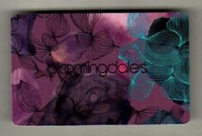 BLOOMINGDALE'S Purple and Blue Flowers 2008 Gift Card ( $0 )