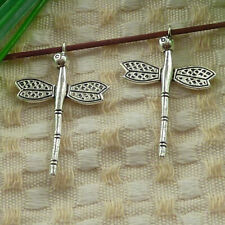 135 Pcs Tibetan Silver Dragonfly Charms Pendant 38X25MM S3635 DIY Jewelry Making