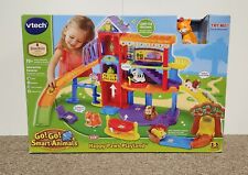 RARE NEW Vtech Go! Go! Smart Animals Happy Paws Playland Kids Learn Playset Toy! - Flint - US