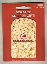 CINEMARK Buttered Popcorn ( 2019 ) Scratch & Sniff Gift Card with Hanger ( $0 )