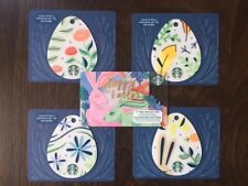Canada Series Starbucks EASTER EGG SET 2018" (5) Gift Cards - New No Value"