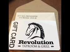 restaurant gift card Revolutions Rochester NH
