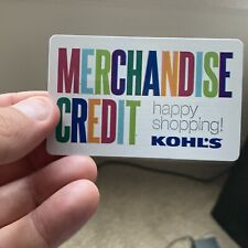 Kohl’s Merchandise Credit $7.99