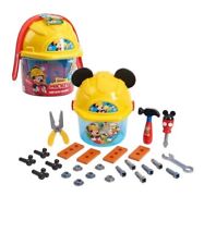 Mickey Mouse Disney Junior Handy Helper Tool Bucket Play Construction Toys 29-Pc