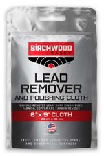 Birchwood Casey Lead Remover & Polishing Cloth Great For Stainless Steel - 31002