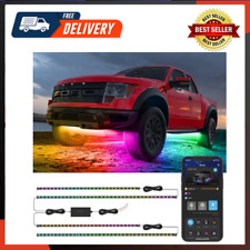 Underglow Car Lights, 4 Pcs RGBIC Smart LED Lights With 16 Million Colors - Whitney Point - US