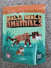 Wendys Kids Meal Toy SMART LINKS Tiger Wild Wild Animals 2020 New In Package NIP - Wayne - US