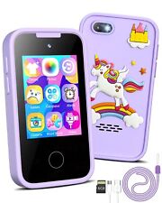 Kids Smart Phone Unicorns Gifts for Girls 6-8 Year Old Touchscreen Toy Cell - Lathrop - US