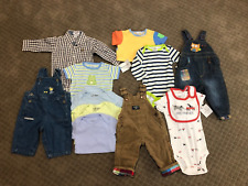 Lot of 11 items Baby Boys Clothes Size 3-6 months