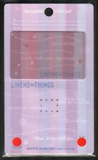 LINENS-N-THINGS You're the Best ... ( 2007 ) Recordable Message Gift Card