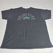 Primitive T Shirt Mens Size XL Black Short Sleeve Rose Logo Graphic Adults