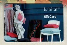 HABITAT ( UK ) Greek Statue and Throw Pillows 2006 Gift Card ( $0 )