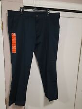 Brand New Men's Haggar Clothing Straight Fit F.F Stretch Chino 42×29