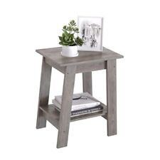 End Table, Wooden Side Table, Small Minimalist Bedside Table, Night Stand with - Miami - US