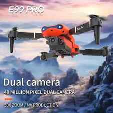 2024 New E99 PRO RC Drone With 4K HD Dual Camera WiFi FPV Foldable Quadcopter