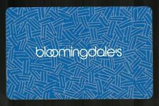 BLOOMINGDALE'S Grey Stripes on Blue 2006 Gift Card ( $0 )