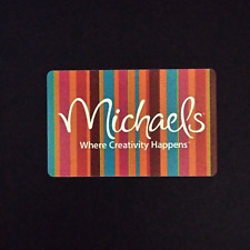 Michaels Color Lines 2010 NEW COLLECTIBLE GIFT CARD $0 #7083