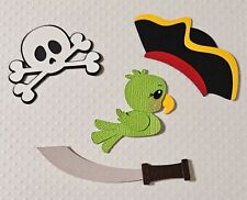 Pirate Accessories Set 2. Scrapbook, Card making Paper Piecing