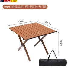 Portable Folding Camping Table Beach Picinic Desk Wood Grain Pattern - Toronto - Canada