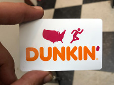 Dunkin Donuts $50 Gift Card (phisycal card by mail only)