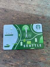 NEW & Unloaded Starbucks 2019 SEATTLE City Seattle Space Needle Gift Card