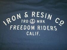 IRON AND RESIN LICENSED BRAND APPAREL BACK LOGO TEE MADE IN THE USA S-2X