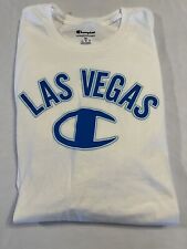 2XL Champion Las Vegas White Short Sleeve Mens T Shirt Top Spring Summer Clothes