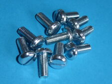 1/4 BSF x 5/8" Steel Slotted Panhead Bright Zinc Plated - CHELTENHAM - GB"