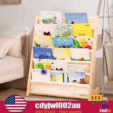 Children Kids Book Shelf Storage Rack Organizer Bookcase Bookshelf Display Stand - Monroe Township - US