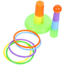 Parrot Rings Toss Toy Pet Bird Sports Game Rings Toy Smart Training Gym Toy - CN