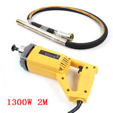 1300W Electric Concrete Vibrator w/2m Hose Construction Tool Air Bubble Remover