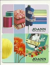 Jo-Ann Fabric & Craft Lot of (2) Gift Cards No $ Value Collectible