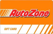 Autozone E Gift Card $100 Value Unused Free Digital Shipping to US Only