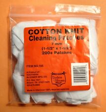 Southern Bloomer #105 Cotton Gun Bore Cleaning Patches 7MM (6.5 & 6.8) 200 Count