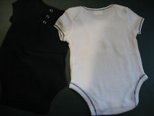 IOWA HAWKEYES lot 2 BABY CLOTHES boby suit 0-3 months Black & White