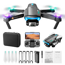 Mini Drone with Camera, 1080P HD FPV Foldable Drone with Carrying Bag, 3 Batteri