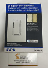 Eaton WFD30-C2-BX-LW NEW Wi-Fi Smart Universal Dimmer White/Almond/Ivory (BK153) - Elyria - US