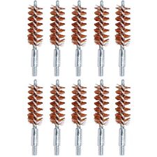 10PCS .40/.45cal Cleaning Brass Bore Brush Set 8x32 Thread Pitch