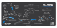 For Glock Instructional Jumbo 12 X 27" Gun Cleaning Mat Cerus Gear"