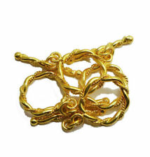 6 Set 20X28mm Toggle Clasp 18k Gold Plated Jewelry Making 801 ca-232