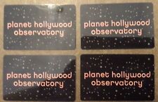 4 - $25.00 Planet Hollywood Gift Cards ($100 in all)